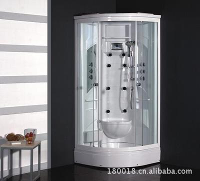 【和丰-白色 扇形 整体淋浴房 YH2001-3【厂家直销】900*900*2180】价格,厂家,图片,浴室柜,杭州和丰洁具厂-